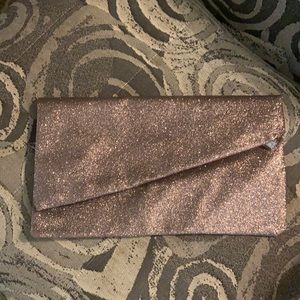 Sparkly bronze evening clutch Nordstrom